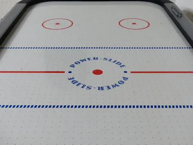 air hockey table dimensions