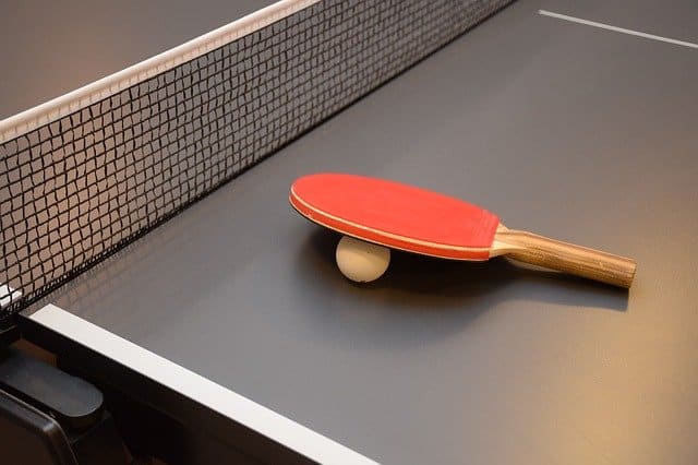 What is the size of a table tennis table?