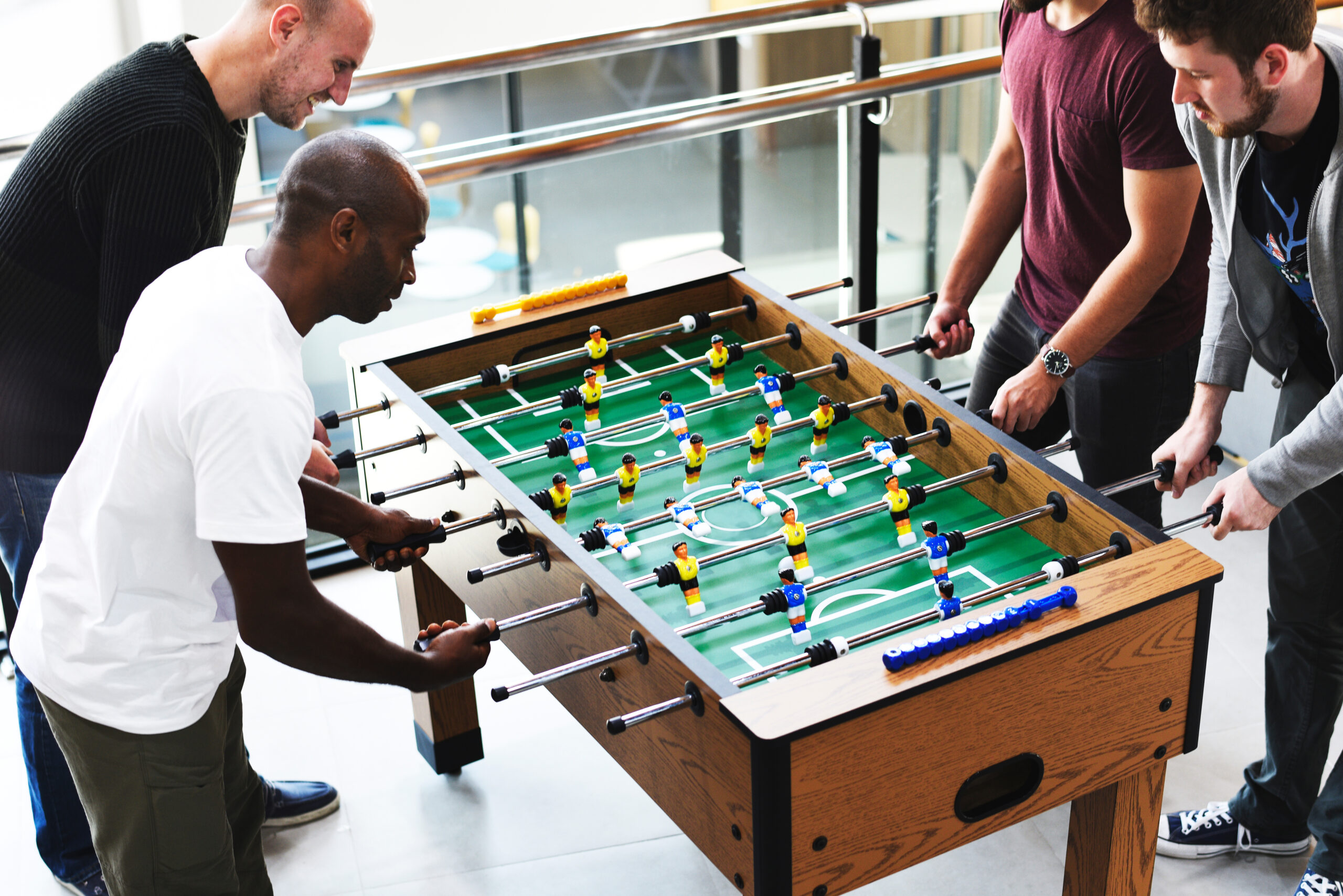 Is Foosball Better With 2 Or 4 Players?